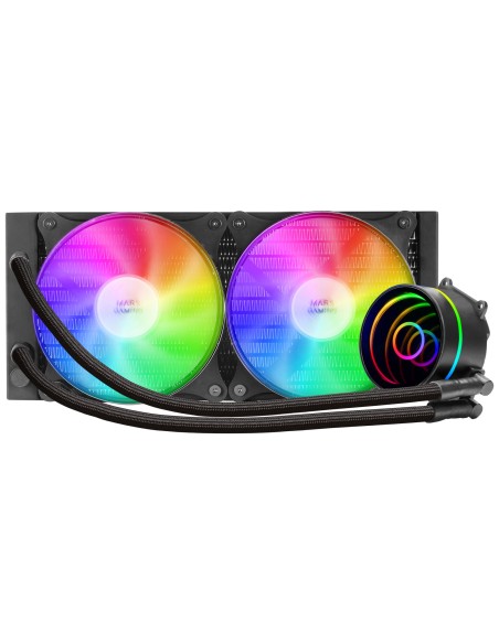 MARS GAMING Refrigeracion  ML-ONE240 2X12CM Black