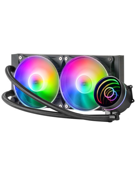 MARS GAMING Refrigeracion  ML-ONE240 2X12CM Black