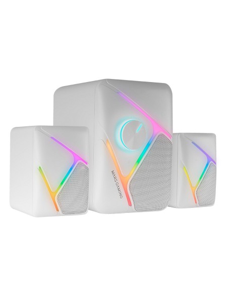 Mars Gaming MS-H21 Blanco Alámbrico 35 W