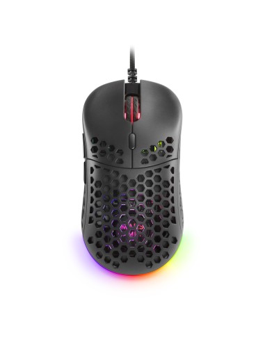 Mars Gaming MM55 12800DPI Negro RGB