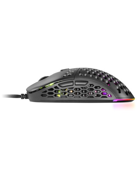Mars Gaming MM55 12800DPI Negro RGB