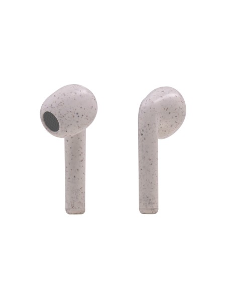 Mars Gaming MHI-ECO Auriculares Inalámbricos TWS Ecológicos Bluetooth 5.1 Micrófono Material Orgánico Wheat Straw