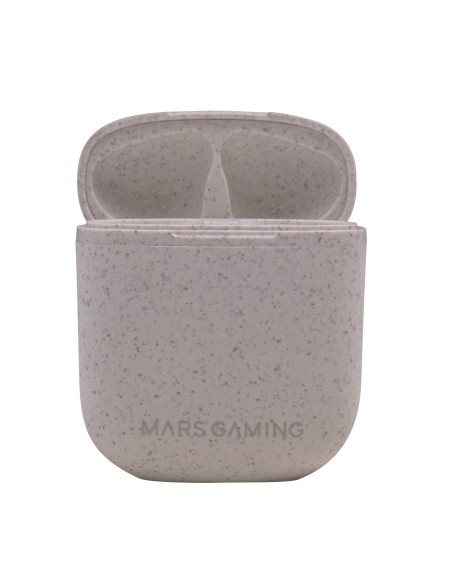 Mars Gaming MHI-ECO Auriculares Inalámbricos TWS Ecológicos Bluetooth 5.1 Micrófono Material Orgánico Wheat Straw