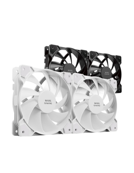 Ventilador MARS GAMING MF-PROX2 silencioso white