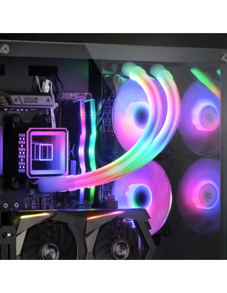 Refrigeración Líquida Mars Gaming ML-ULTRA240 ARGB Negro