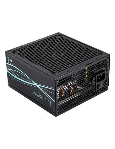 Fuente De Alimentacion Aerocool Lux Pro 650w Certificado 80 Plus Bronze Pfc Activo Vent. 14x14mm