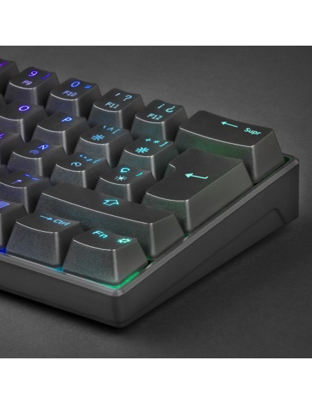 Mars Gaming MKMINIBES Mecánico Negro RGB