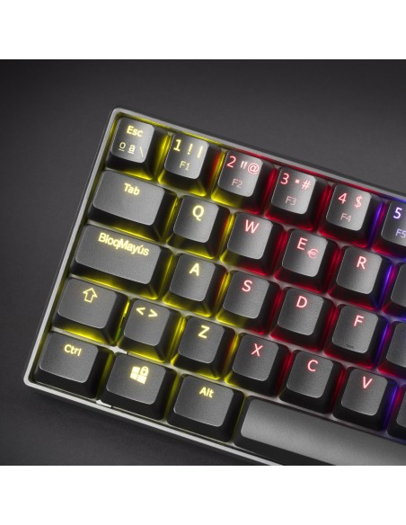 Mars Gaming MKMINIBES Mecánico Negro RGB
