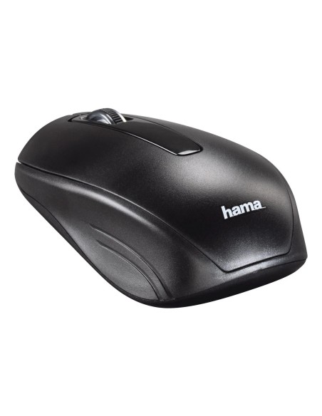 HAMA teclado y ratón inalámbrico, alcance del bluetooth de hasta 8 metros,  Cortino ESPAÍ?OL, Color negro