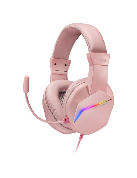 Auriculares Mars Gaming MH122 rosa para PS4 y PS5