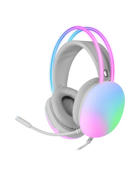 MARSGAMING Auriculares MH-GLOW PC Ps4-5 xbox White