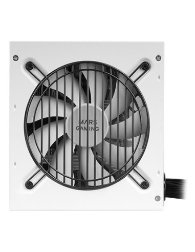 Fuente De Alimentacion Mars Gaming 550w, Certificacion 80+ Bronze, Pfc Activo, Vent. 12x12cm White