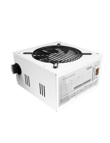 Mars Gaming MPB750 unidad de fuente de alimentación 750 W 20+4 pin ATX ATX Blanco