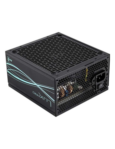 Fuente De Alimentacion Aerocool Lux Pro 750w Certificado 80 Plus Bronze Pfc Activo Vent. 14x14mm