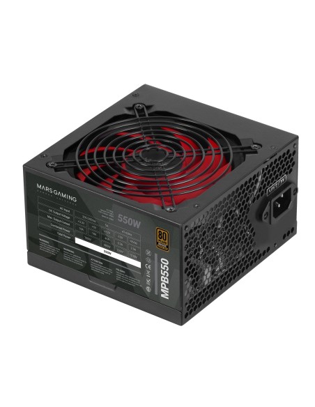 Mars Gaming MPB550 550W ATX 80 Plus Bronze Negra