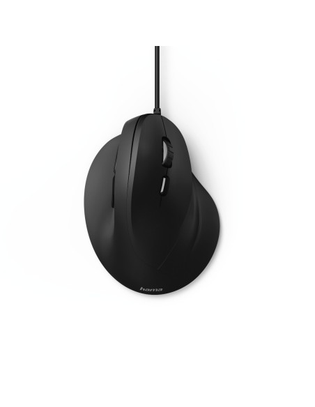 Ratón EMC-500 con Cable, Ergonómico Negro