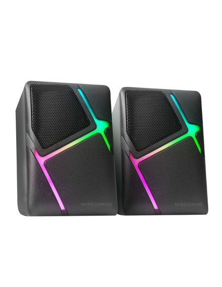 Mars Gaming Altavoces MS-H RGB Negro