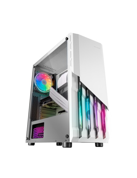 Mars Gaming MC-X2 ATX Blanca RGB