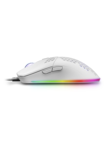 Mars Gaming MMAX 12400DPI Blanco RGB