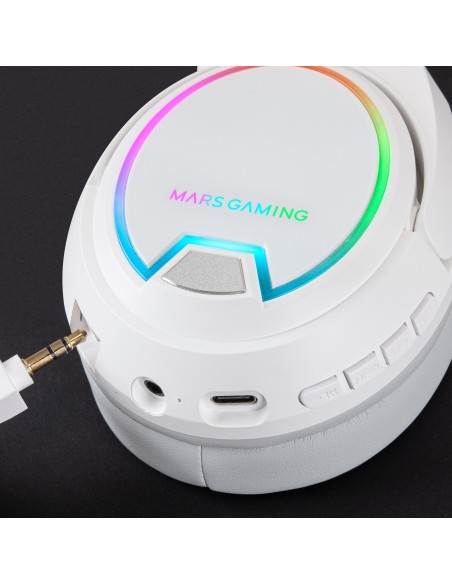Mars Gaming MHW-100 Inalámbrico Blanco