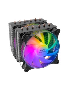 Disipador MARS GAMING COOLER MCPU-X 6X HP 300W BLACK