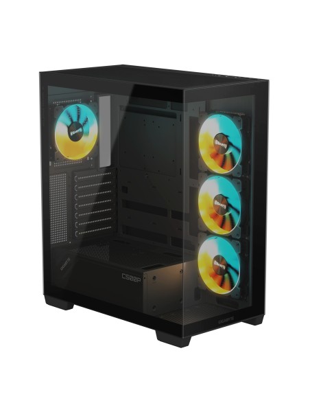 CAJA ATX SEMITORRE GIGABYTE AORUS C500 GLASS USB 3.1 NEGRA
