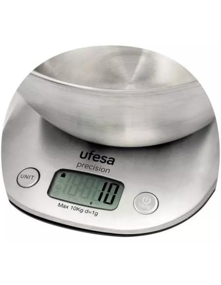 PAE BASCULA COCINA PRECISION UFESA 73104796 CON GRAN BOL EN ACERO INOXIDABLE