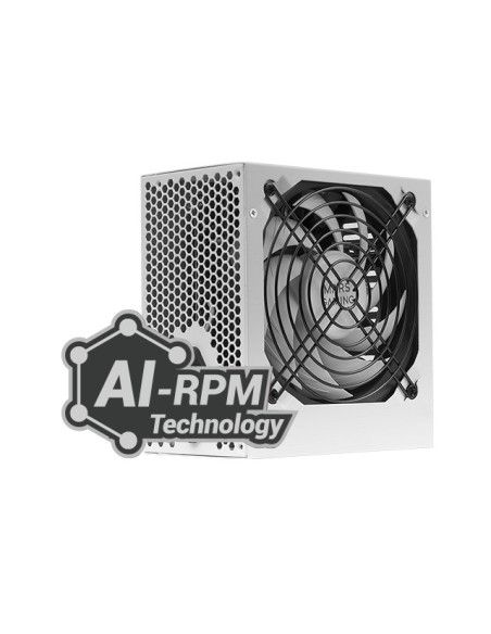 FUENTE DE ALIMENTACION MARS GAMING MPIII 550W, EFICIENCIA 85% PFC ACTIVO VENT 12x12 14db HASWELL DES