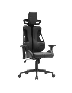 SILLA ERGONOMICA MARS GAMING MGCELITEBK CUERO PU PISTON DE GAS CLASE 4 MAS 150Kg NEGRO COSTURAS NE