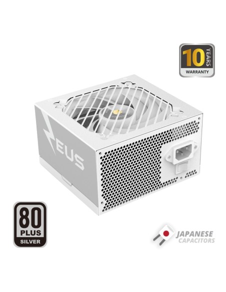 FUENTE DE ALIMENTACION MARS GAMING 750W MPZE750SI EXTREME SILENCE 80 PLUS SILVER BLANCO