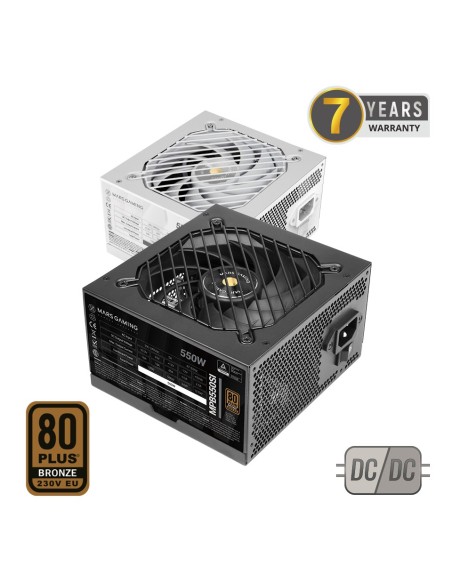 FUENTE DE ALIMENTACION MARS GAMING 750W MPB750SI EXTREME SILENCE 80 PLUS BRONZE NEGRO