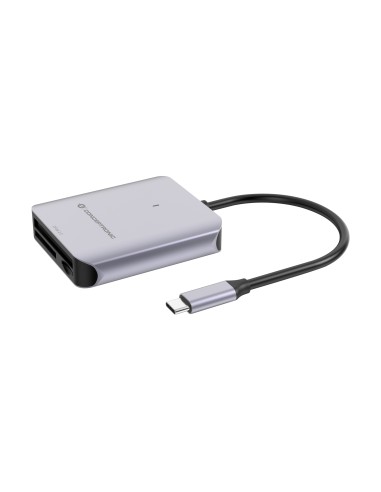 CARD READER EXTERNO CONCEPTRONIC BIAN09G USB-C SD SDHC SDXC MICROSD TFLASH