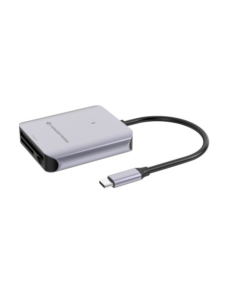 CARD READER EXTERNO CONCEPTRONIC BIAN09G USB-C SD SDHC SDXC MICROSD TFLASH