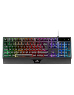 TECLADO MARS GAMING MK124ES H-MECH FRGB RAINBOW COLOR NEGRO