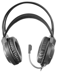 HEADSET MARS GAMING MH124 FRGB JACK 3.5mm ALIMENTACION USB CONTROL VOLUMEN COLOR NEGRO