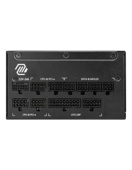 FUENTE ALIMENTACION MSI MPG A1000GL PCIE5 1000W 80 PLUS GOLD