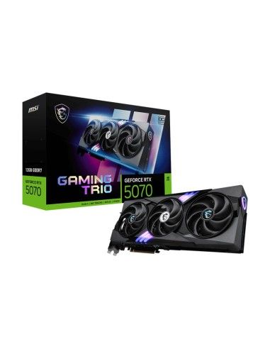 TARJETA GRAFICA MSI RTX 5070 12G GAMING TRIO OC