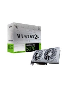 TARJETA GRAFICA MSI RTX 5070 12G VENTUS 2X OC WHITE