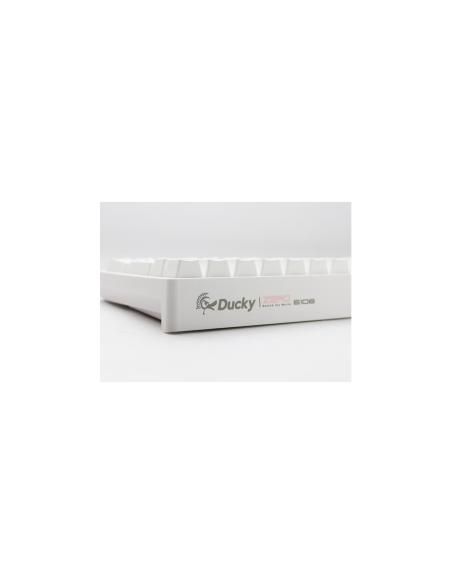 Ducky Zero 6108 100% Pure White RGB Tri-Mode Connect MX2A-Blue (ES)