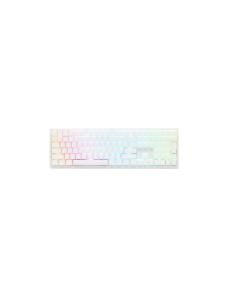 Ducky Zero 6108 100% Pure White RGB Tri-Mode Connect MX2A-Silver (ES)
