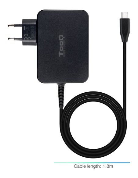 CARGADOR PORTATIL 1000W TOOQ GAN USB-C PD NEGRO TQLC-USBCGAN100PD