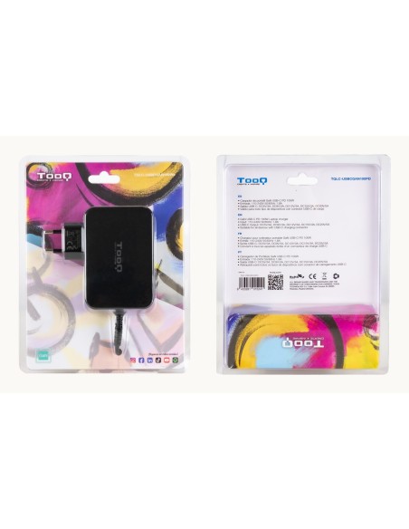 CARGADOR PORTATIL 1000W TOOQ GAN USB-C PD NEGRO TQLC-USBCGAN100PD
