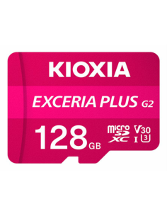 MICRO SD KIOXIA 128GB EXCERIA PLUS G2 UHS-I C10 CON ADAPTADOR