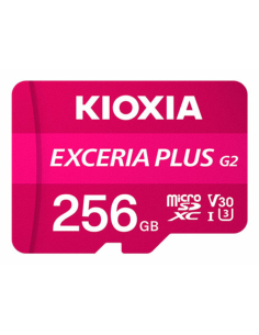 MICRO SD KIOXIA 256GB EXCERIA PLUS G2 UHS-I C10 CON ADAPTADOR