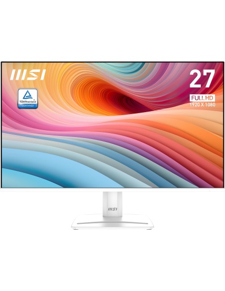Monitor msi 27pulgadas mp275w e2 ips 120hz vga hdmi mm blanco
