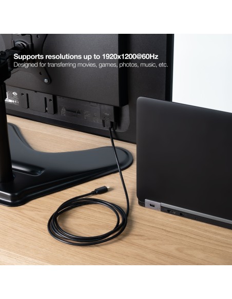 CABLE CONVERSOR USB-C A VGA USB-CM-VGAM 1.8 M 10.15.5202 NANOCABLE