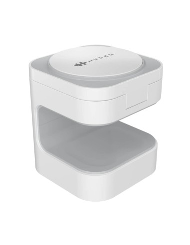 HYPER JUICE QI2 3 EN 1 MAGNETIC CHARGING STAND - BLANCO