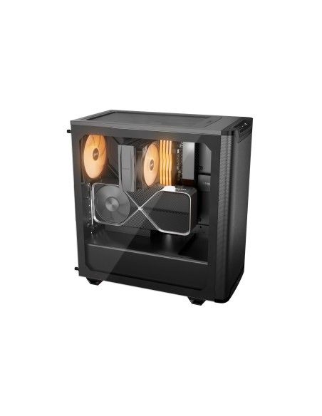 CAJA BEQUIET PURE BASE 501 DX 3XVENT 140 MM S N NEGRO