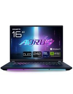 PORTATIL GIGABYTE AORUS MASTER 16 U9-275HX RTX 5090 32GB 1TB 16"OLED W11P