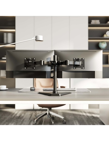SOPORTE AISENS MESA PEANA ECO MONITOR 20KG (3 PIV 2 BRAZOS) 17"-35"